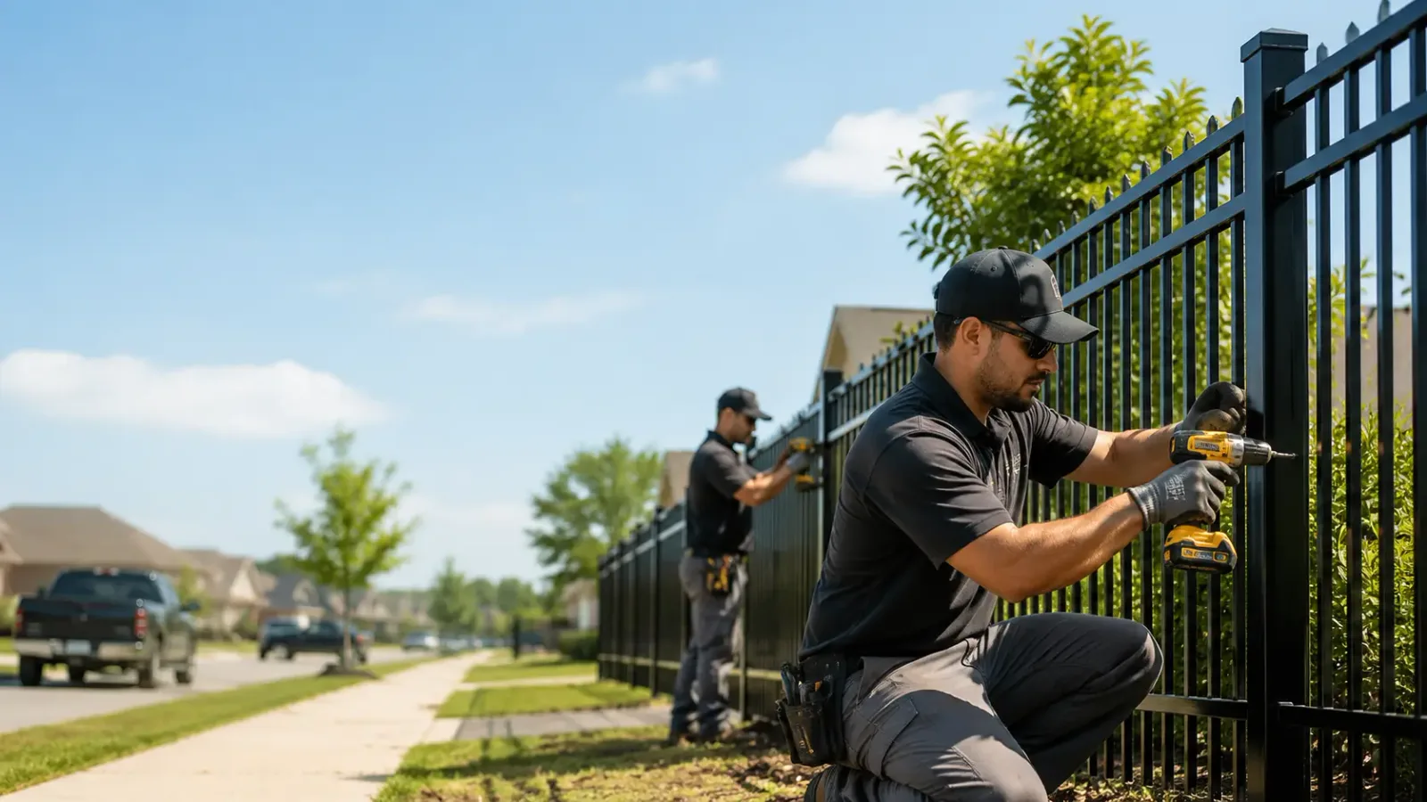 Metal Fence Installation in Indiahoma, OK
